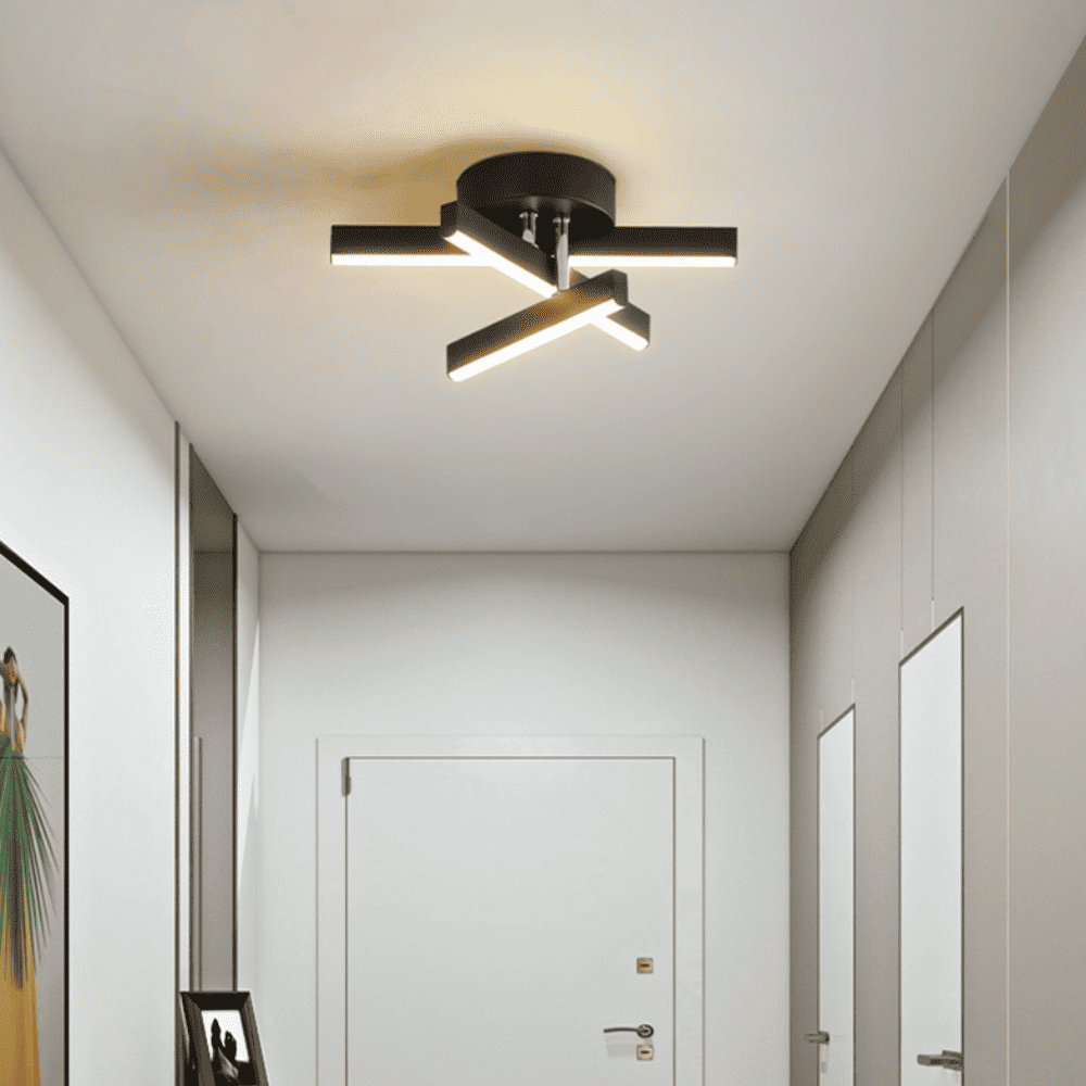 Plafoniera LED Eleanora Modern Black 24W