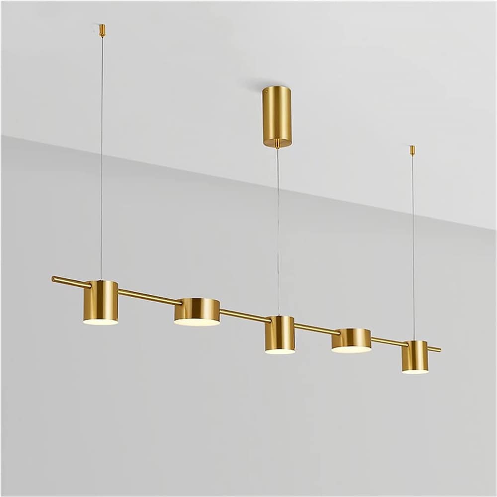 Lustra LED Layla Gold 5 Surse Iluminat 60W