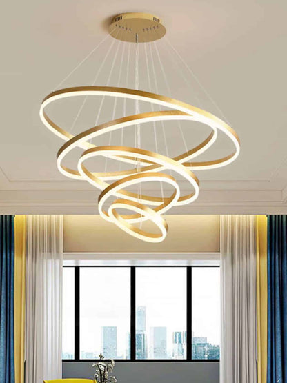 Lustra Led Aurie Xantes Rings 169×2w D1000×H2000mm