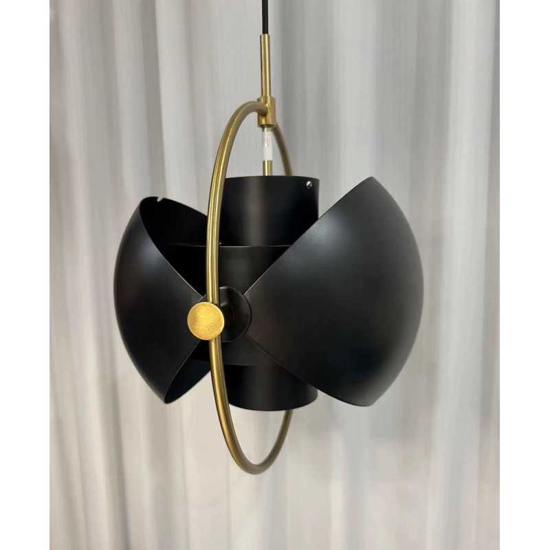 Lustra Tip Pendul Negru Nairi E27 60w Metal D34CM