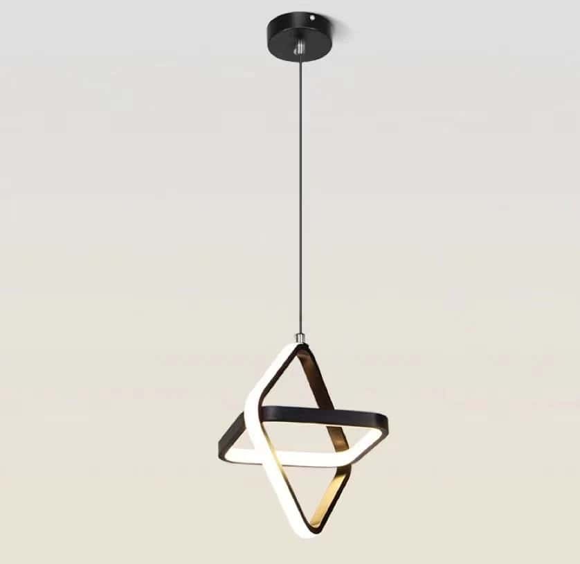 Lustra Suspendata Elysia Black Led 26W