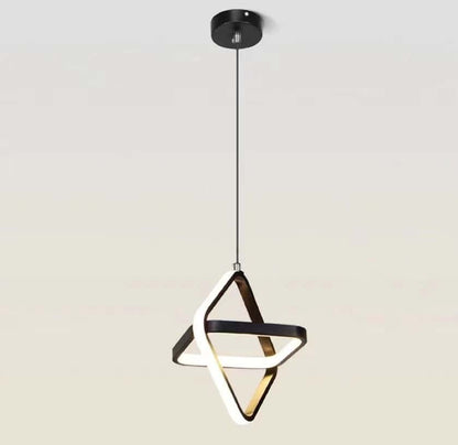 Lustra Suspendata Elysia Black Led 26W