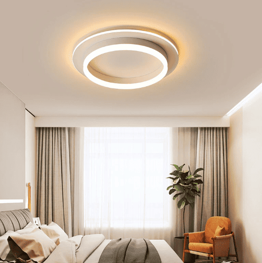 Plafoniera Elessara White Rotunda 30W Echivalent 150W