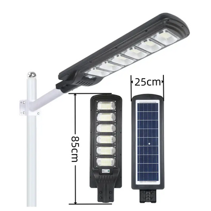 Lampa Incarcare Solara 300w, 240led, Telecomanda, Senzor De Lumina