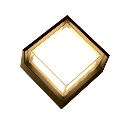 Aplica LED Luca Patrat Exterior 12W Lumina calda