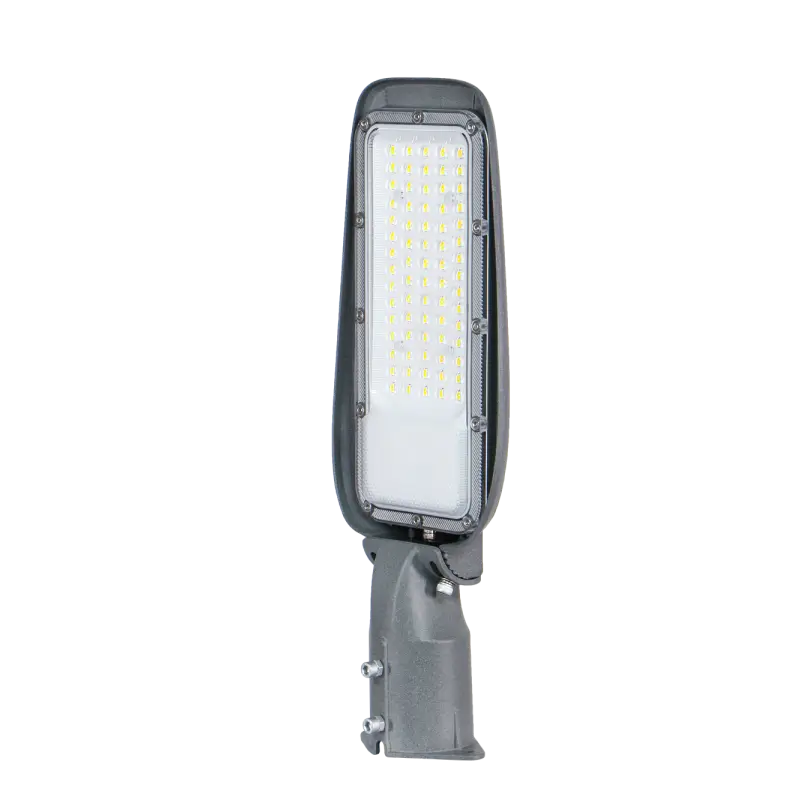 Lampa Stradala Gri Cu Led IP65 50W 6000lm 6500K Brate Reglabile