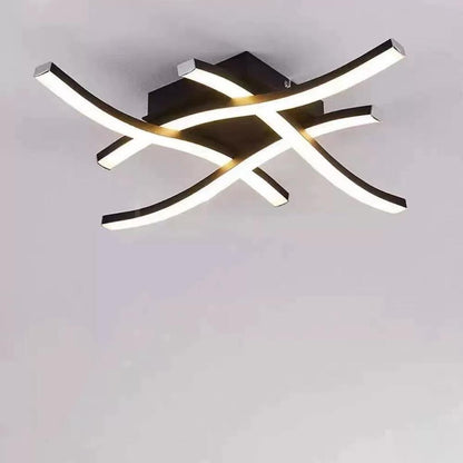 Lustra LED Xander Negru D35CM 28W