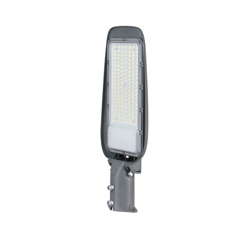 Lampa Stradala Gri Cu Led IP65100W 12000lm 6500K Brate Reglabile