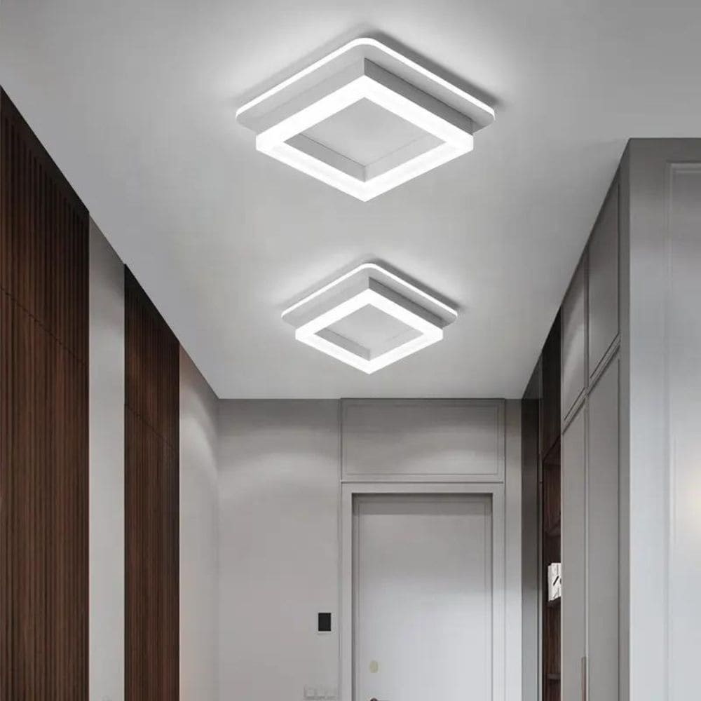 Plafoniera Led Aletheia White Patrat 41W
