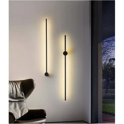 Aplica LED Neagra 80cm Serena, Moderna 26W