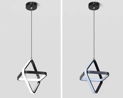 Lustra Suspendata Elysia Black Led 26W