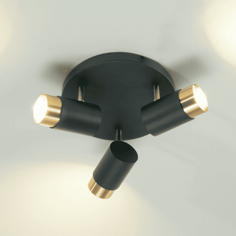 Spot LED Araminta Round Black D22cm 16W