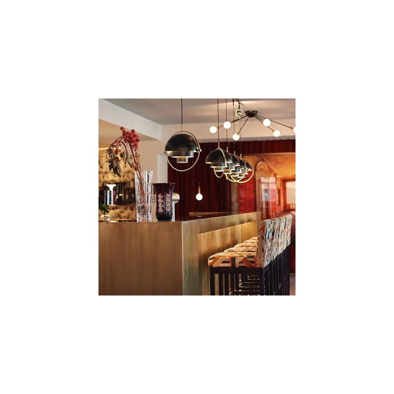 Lustra Tip Pendul Negru Nairi E27 60w Metal D34CM