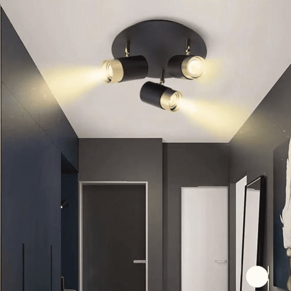 Spot LED Araminta Round Black D22cm 16W