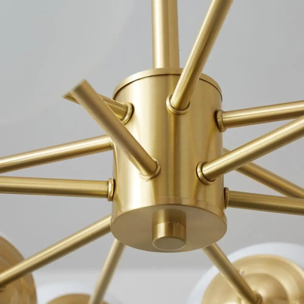 Lustra Aurie Julia, Eleganta, Globuri Albe