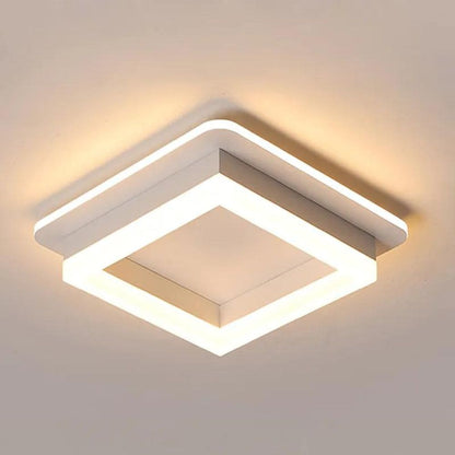 Plafoniera Led Aletheia White Patrat 41W