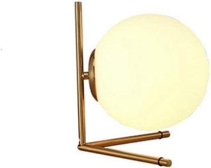 Veioza Elora Gold Glob Alb Mat E27 Max 40W