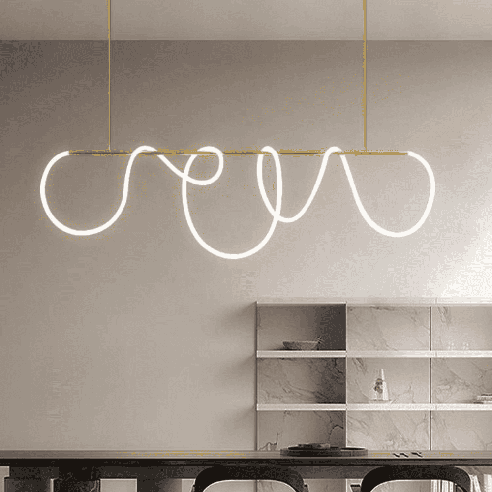 Lustra LED THIRZA GOLD Telecomanda Wifi 2.4G