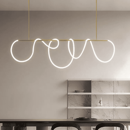 Lustra LED THIRZA GOLD Telecomanda Wifi 2.4G