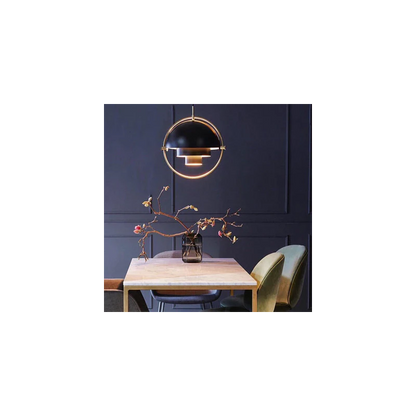 Lustra Tip Pendul Negru Nairi E27 60w Metal D34CM