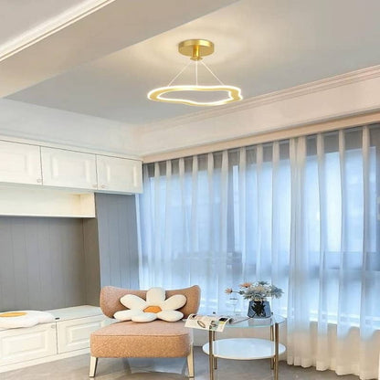 Lustra LED Liora Gold 27W Echivalent 140W