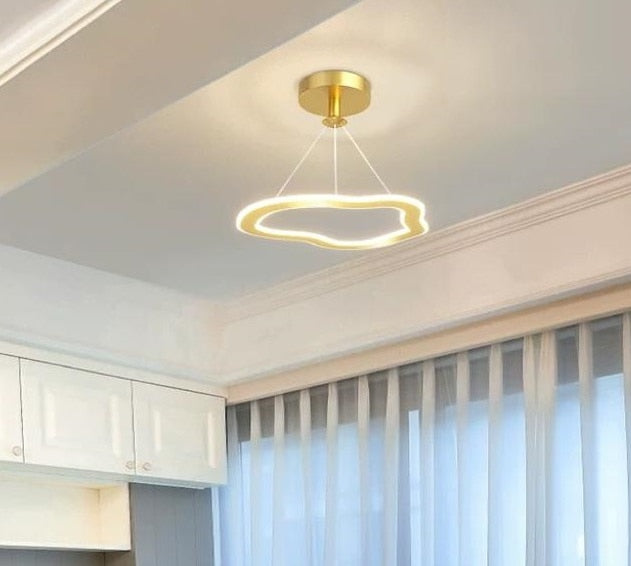 Lustra LED Liora Gold 27W Echivalent 140W