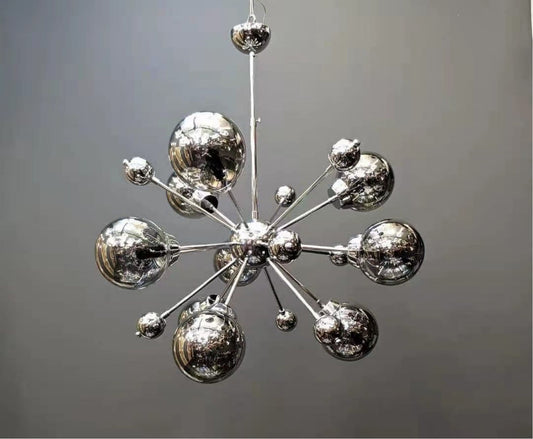 Candelabru ELETTRA 9 GLOBE GRI E14