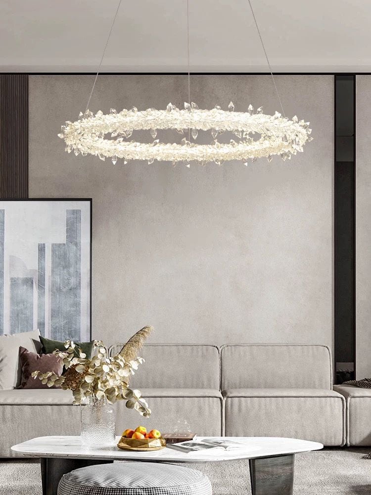 Lustra LED Eirlys Circle 40CM Telecomanda Wifi 2.4G