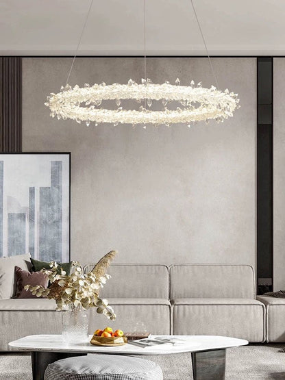 Lustra LED Eirlys Circle 40CM Telecomanda Wifi 2.4G