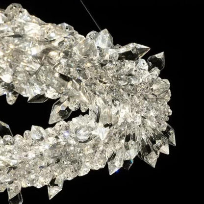 Lustra LED ARTEMISIA GOLD 400/600 Telecomanda 60 W