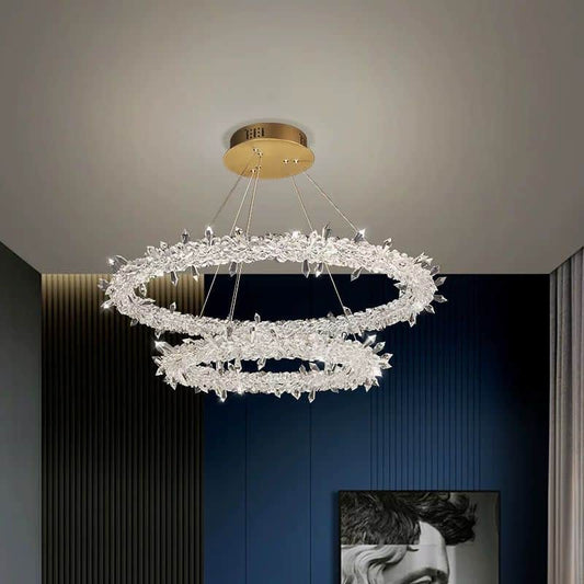 Lustra LED ARTEMISIA GOLD 400/600 Telecomanda 60 W