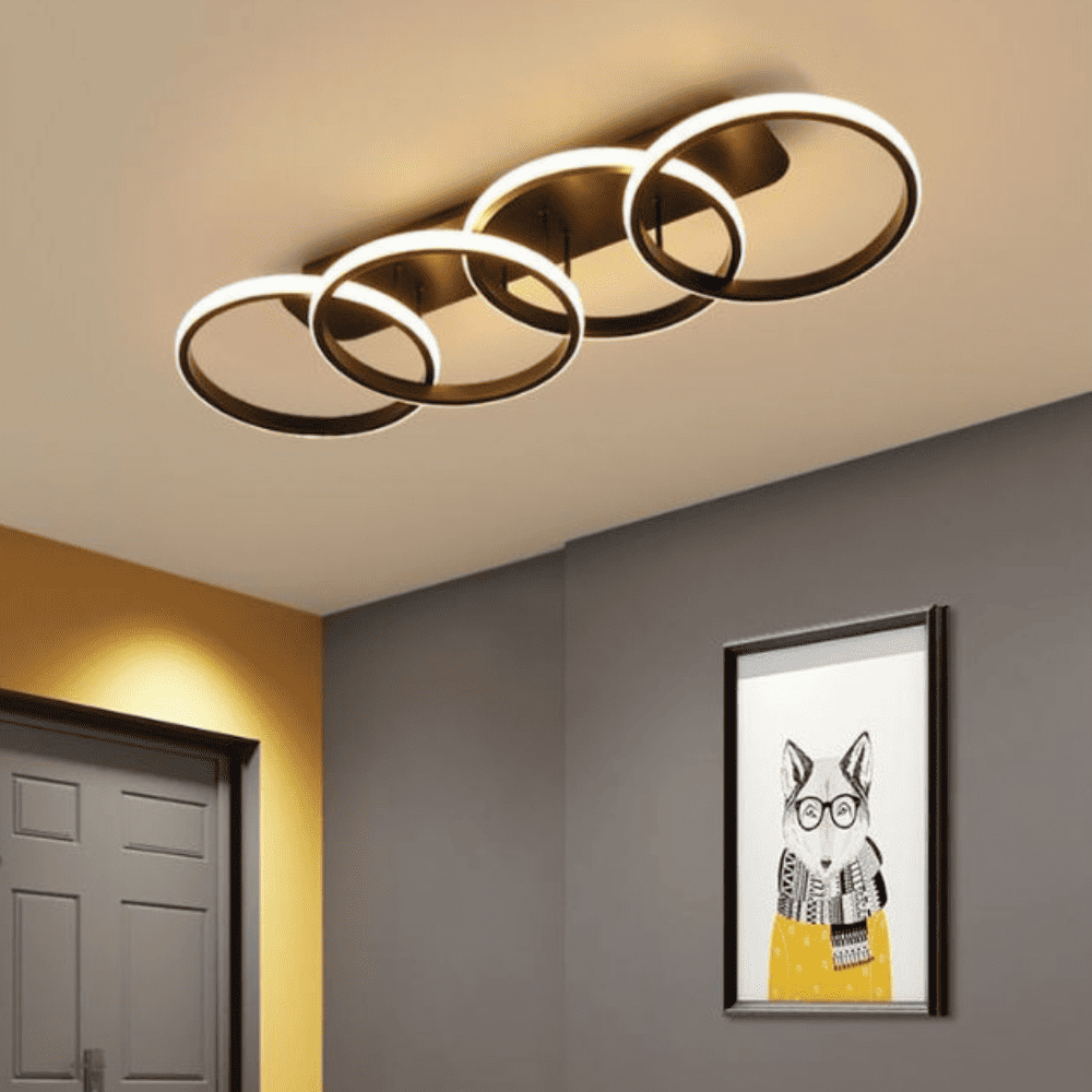 Lustra LED Isaline Circle Putere 104W Echivalent 500W