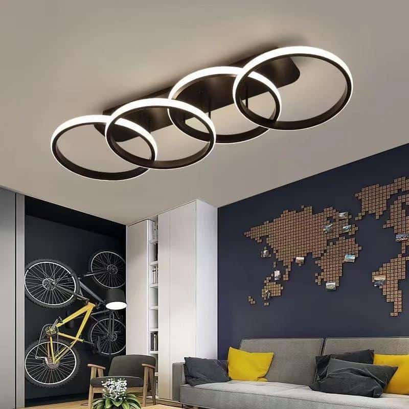 Lustra LED Isaline Circle Putere 104W Echivalent 500W