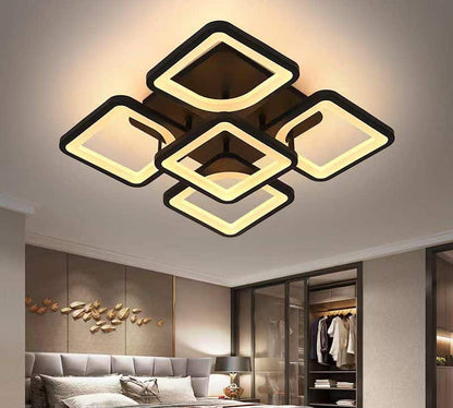 Lustra LED Marneeas Brown Telecomanda 120W