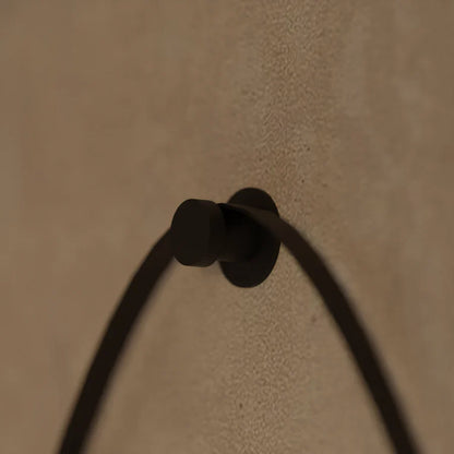 Oglinda LED Rotunda, 50cm, Premium Celeste Majeste Noir Eleve MotionGlow Marcello, Sistem Dezaburire, Ceas &amp; Termometru, Dimabila