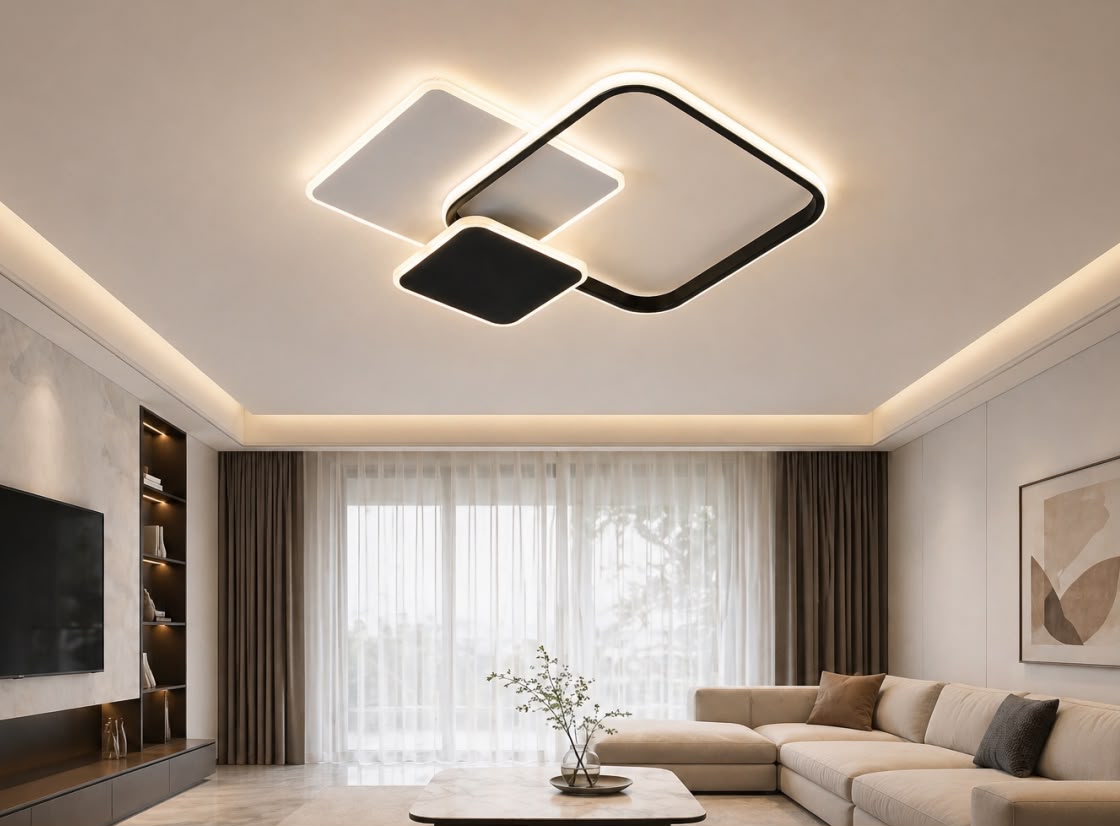 Lustra cu telecomanda 65W